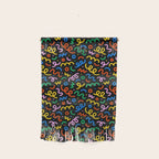 Fun colorful doodle art pattern Wall Hanging Gallery Image 1