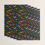 Fun colorful doodle art pattern Wrapping Paper Gallery Image 3
