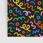 Fun colorful doodle art pattern Poster Gallery Image 3