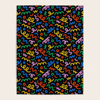 Fun colorful doodle art pattern Poster Gallery Image 4