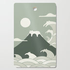 Cat Landscape 108 Cutting Board Gallery Image 1
