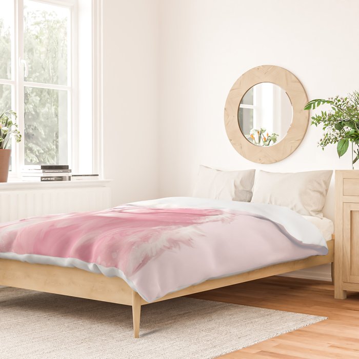 Highland Cow Pink Duvet Cover Gallery Image 2
