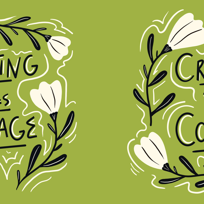 Creating Takes Courage Coffee Mug Gallery Image 2