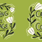 Creating Takes Courage Coffee Mug Gallery Image 2