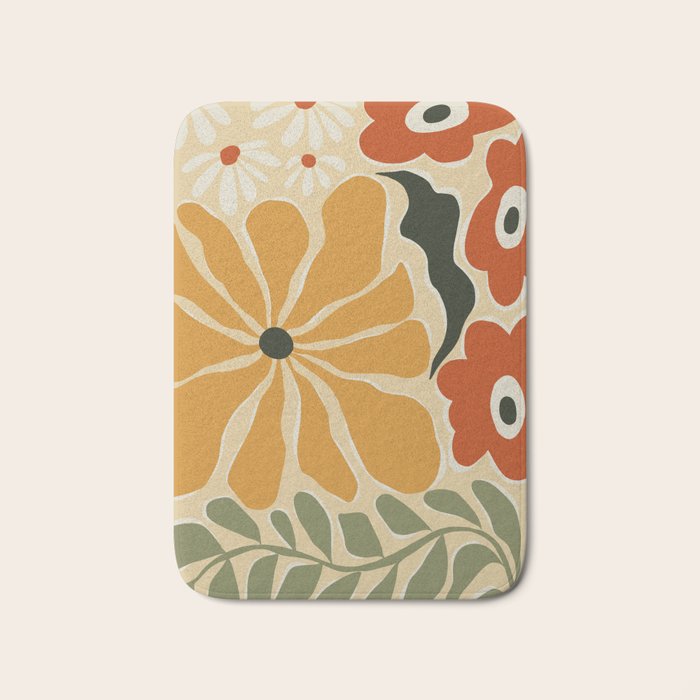 colorful_mid-century  Bath Mat Gallery Image 1