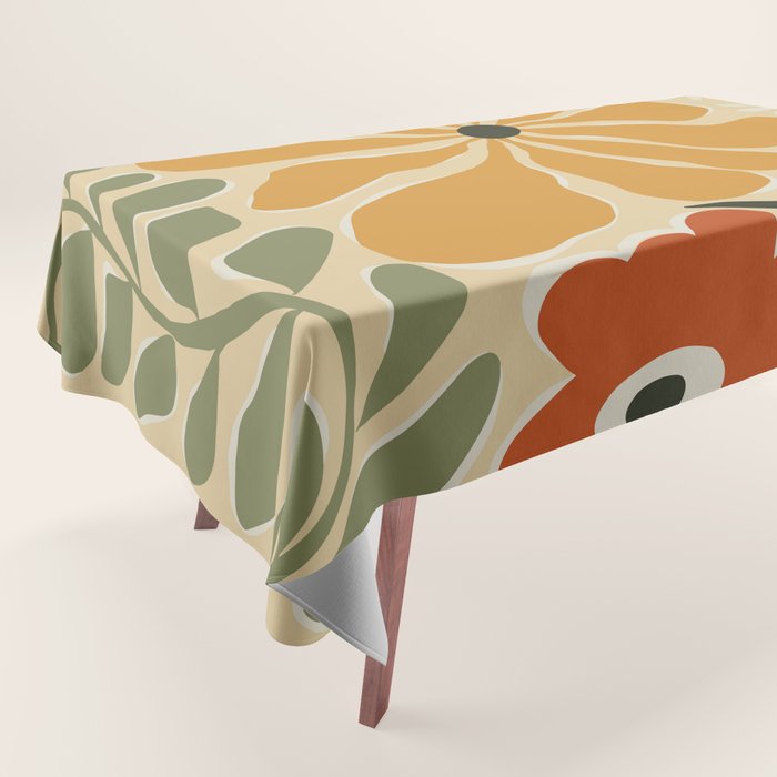colorful_mid-century  Tablecloth Gallery Image 1