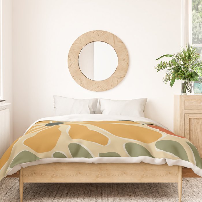 colorful_mid-century  Duvet Cover Gallery Image 3