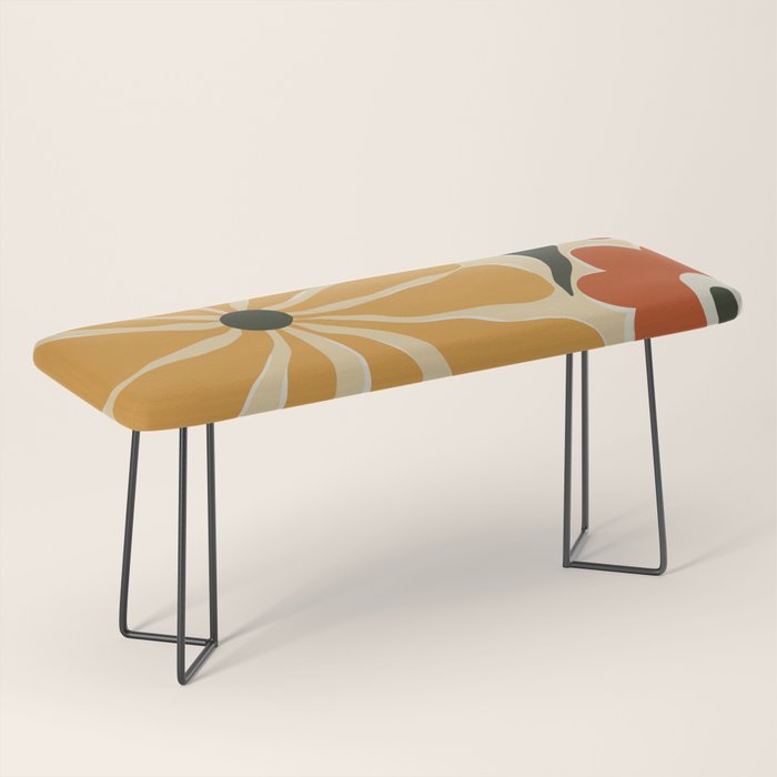 colorful_mid-century  Bench Gallery Image 1
