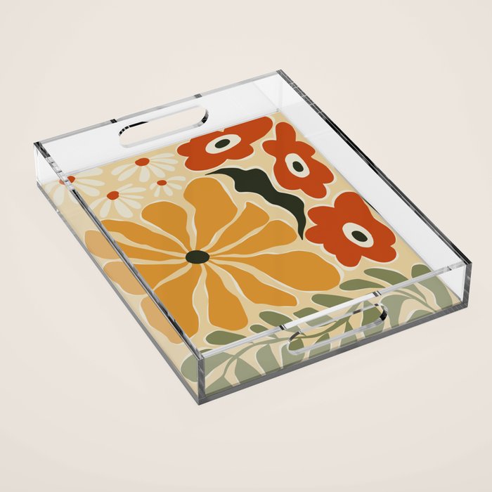 colorful_mid-century  Acrylic Tray Gallery Image 1