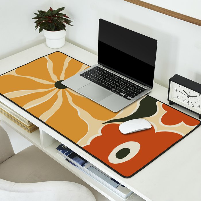 colorful_mid-century  Desk Mat Gallery Image 2