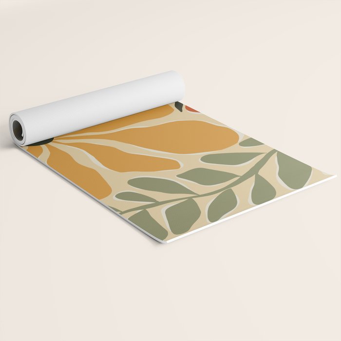 colorful_mid-century  Yoga Mat Gallery Image 2