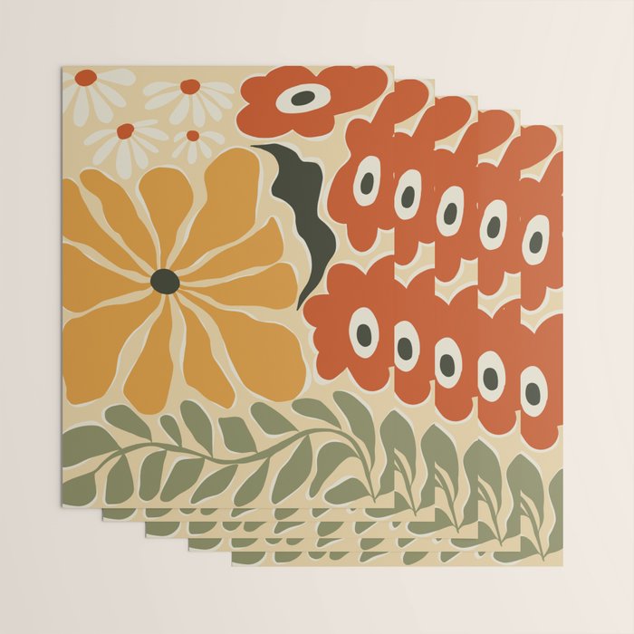 colorful_mid-century  Wrapping Paper Gallery Image 3
