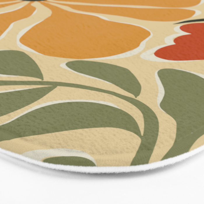 colorful_mid-century  Bath Mat Gallery Image 3