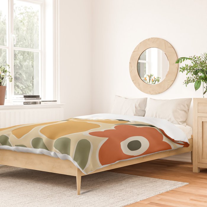 colorful_mid-century  Duvet Cover Gallery Image 2