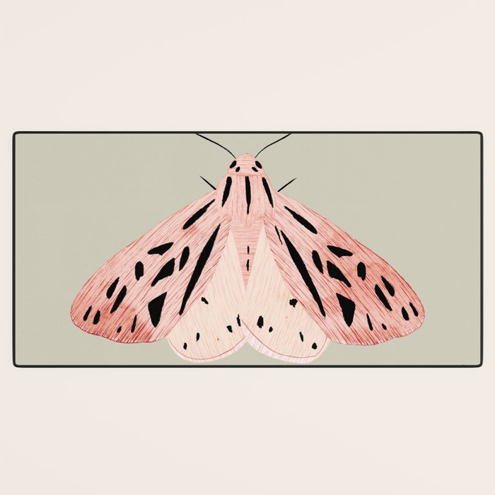 butterfly watercolor Desk Mat Gallery Image 3