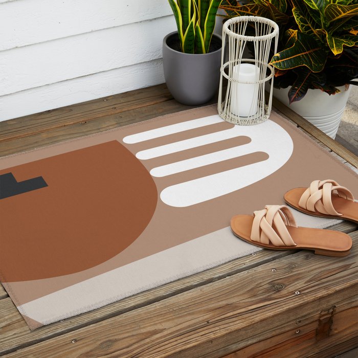 Shape study #10 - Stackable Collection Outdoor Rug Gallery Image 2