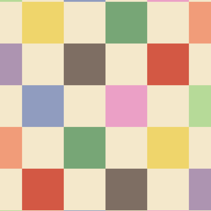 Colorful Checkered Pattern Coffee Mug Gallery Image 2