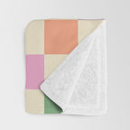 Colorful Checkered Pattern Throw Blanket Gallery Image 3