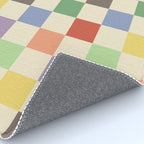 Colorful Checkered Pattern Rug Gallery Image 4