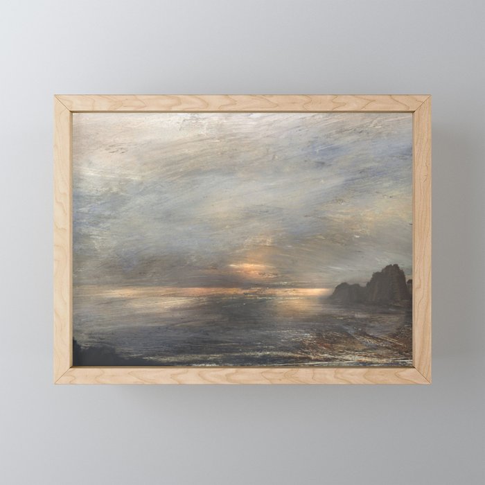Vintage Ocean Mini Art Print Gallery Image 1