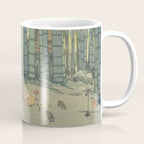 Yoshida Hiroshi, Bamboo Grove - Vintage Japanese Woodblock Print Art Coffee Mug Gallery Image 1