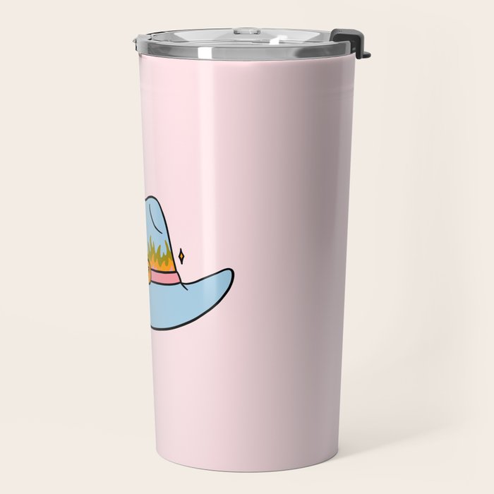 Sagittarius Cowboy Hat Travel Mug Gallery Image 2
