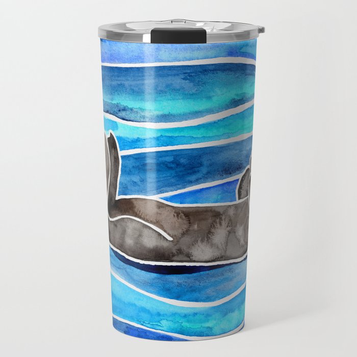 Sea Otter Travel Mug Gallery Image 1
