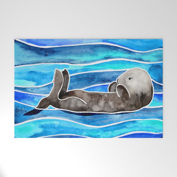 Sea Otter Welcome Mat Gallery Image 1