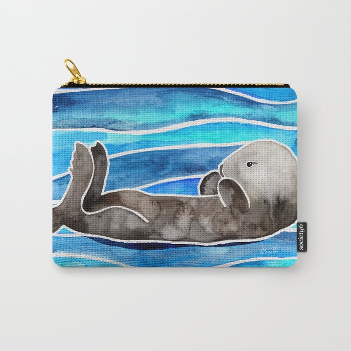 Sea Otter Carry All Pouch Gallery Image 1