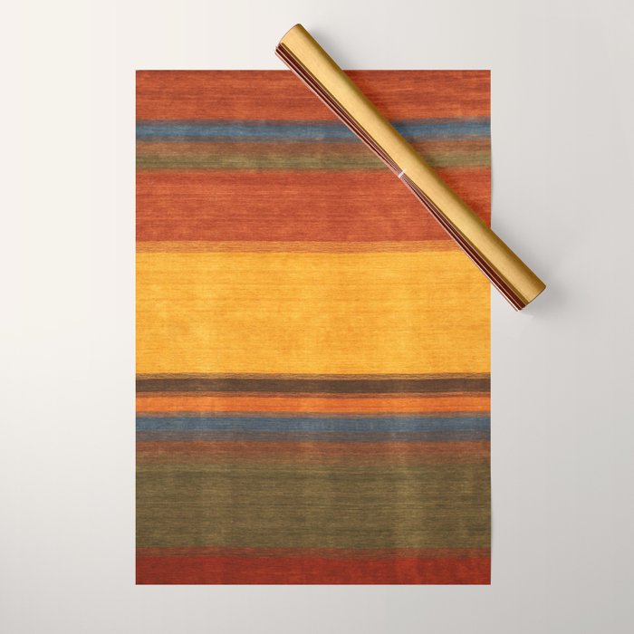 Traditional Rug Artwork Wrapping Paper Gallery Image 1