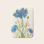 Whispers in Blue Bath Mat Gallery Image 1