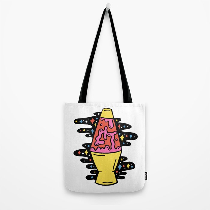 Lit Lava Lamp Tote Bag Gallery Image 2