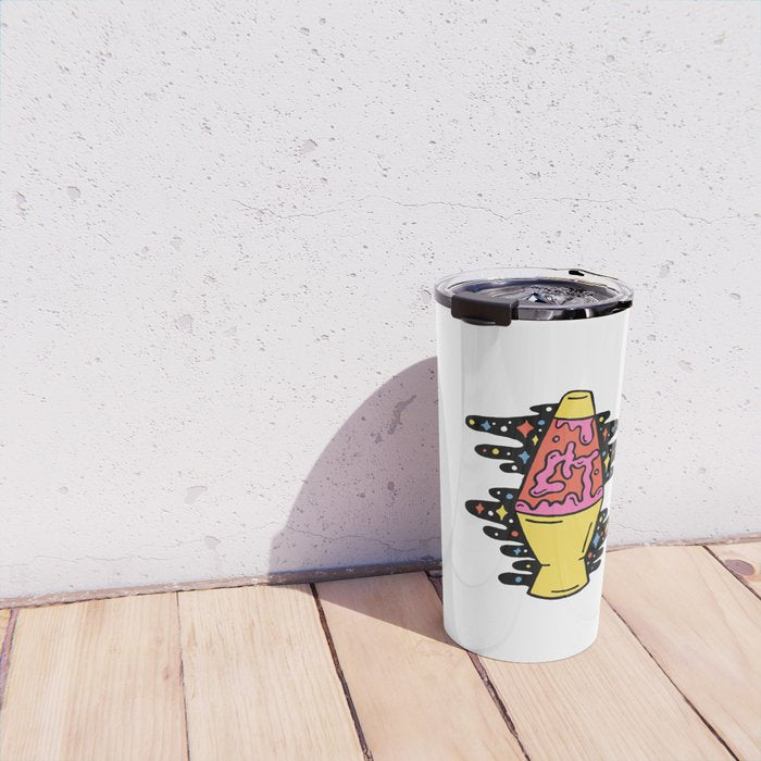 Lit Lava Lamp Travel Mug Gallery Image 4