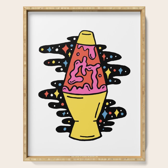 Lit Lava Lamp Serving Tray Gallery Image 1