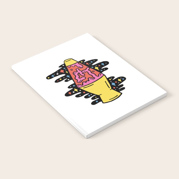 Lit Lava Lamp Notebook Gallery Image 2