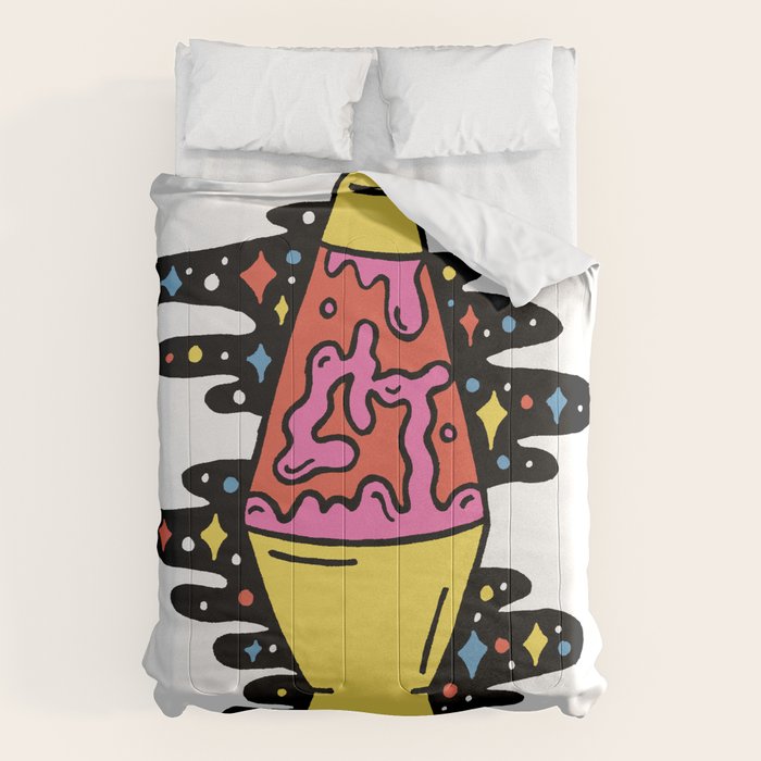 Lit Lava Lamp Comforter Gallery Image 1