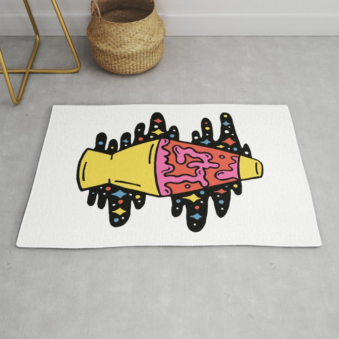 Lit Lava Lamp Rug Gallery Image 1
