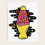 Lit Lava Lamp Poster Gallery Image 4