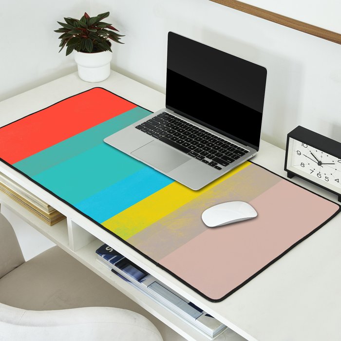 stripe study 6 Desk Mat Gallery Image 2