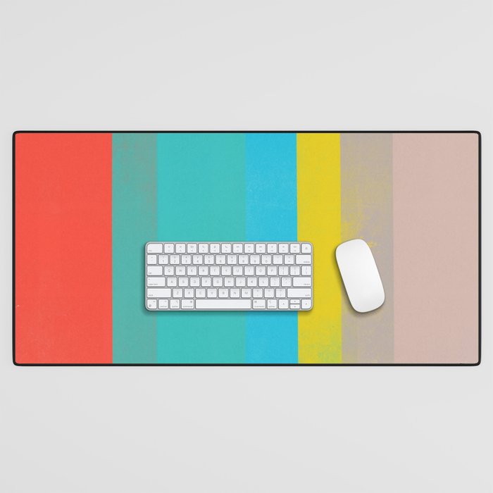 stripe study 6 Desk Mat Gallery Image 1
