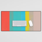 stripe study 6 Desk Mat Gallery Image 1