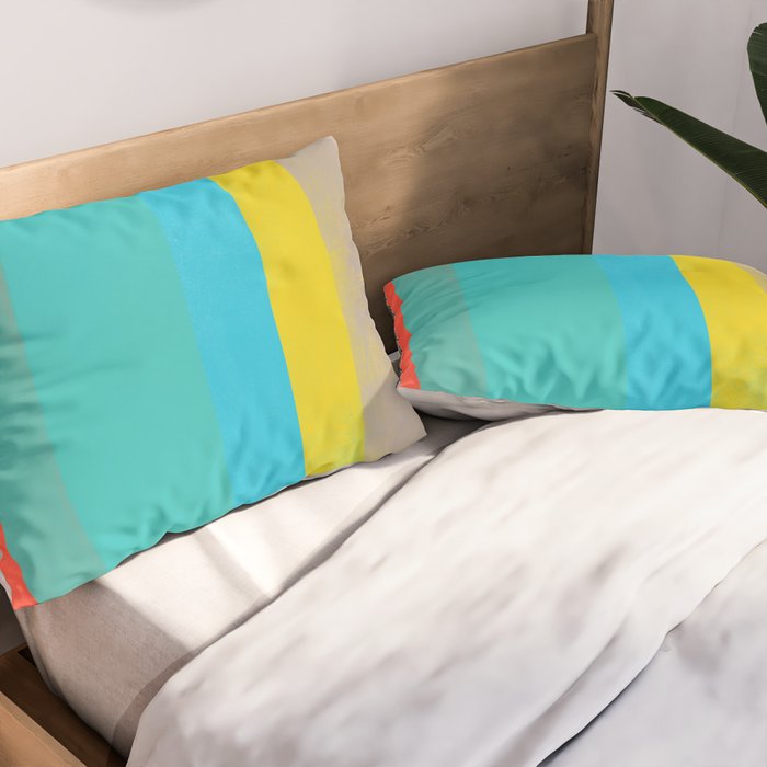 stripe study 6 Pillow Sham Gallery Image 2