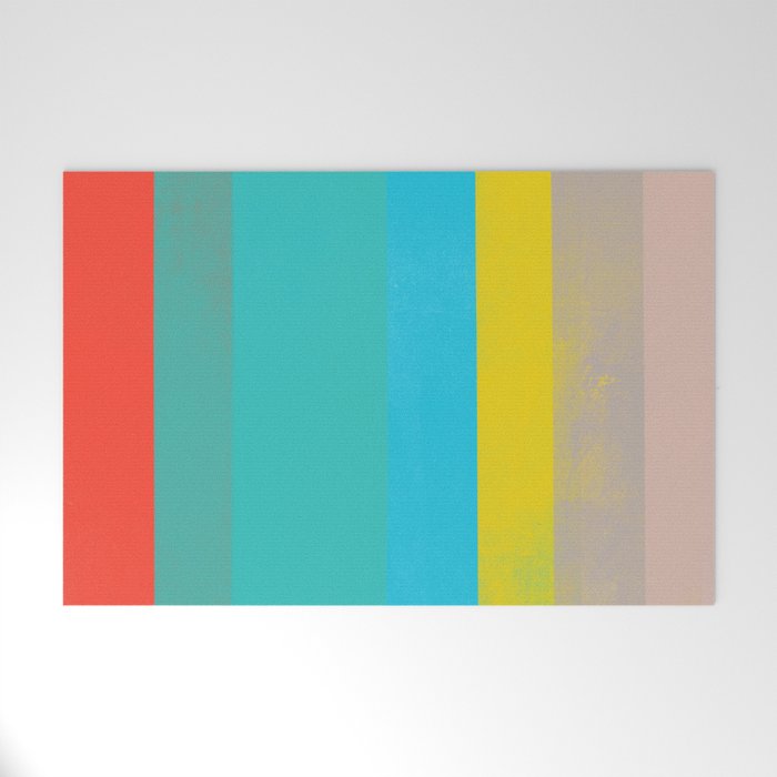 stripe study 6 Welcome Mat Gallery Image 1