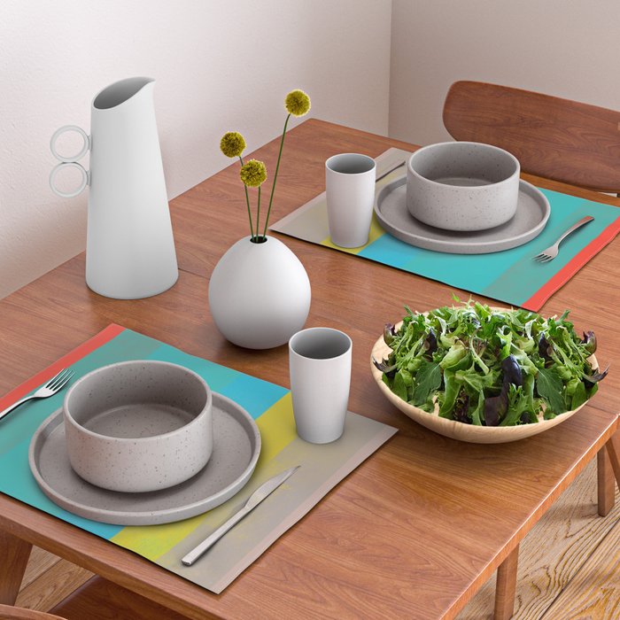 stripe study 6 Placemat Gallery Image 2