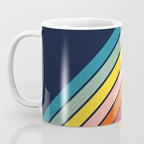 Lumumbu - 70s Vintage Style Retro Summer Stripes Coffee Mug Gallery Image 3