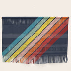 Lumumbu - 70s Vintage Style Retro Summer Stripes Wall Hanging Gallery Image 1