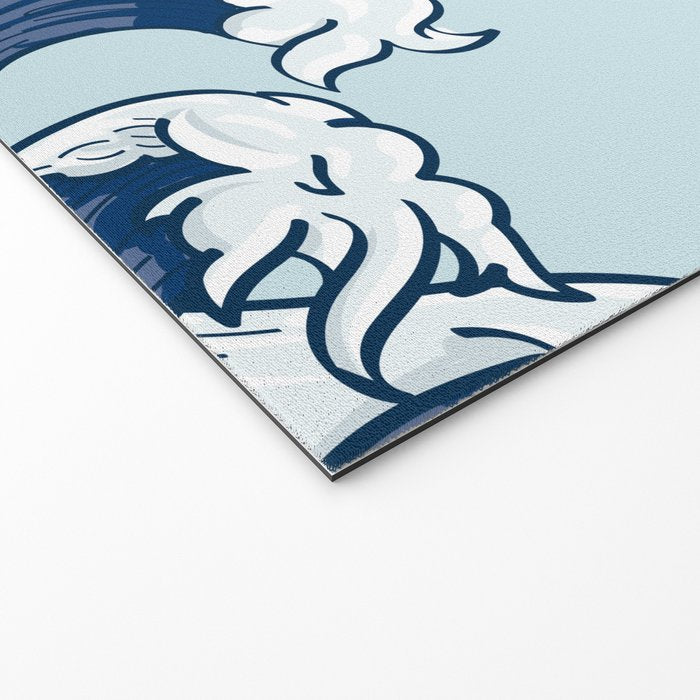 The Great Kanagawa Japanese Wave Welcome Mat Gallery Image 2