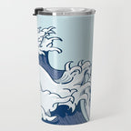 The Great Kanagawa Japanese Wave Travel Mug Gallery Image 3