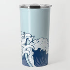 The Great Kanagawa Japanese Wave Travel Mug Gallery Image 1