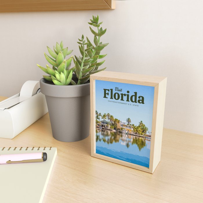 Visit Florida Mini Art Print Gallery Image 2